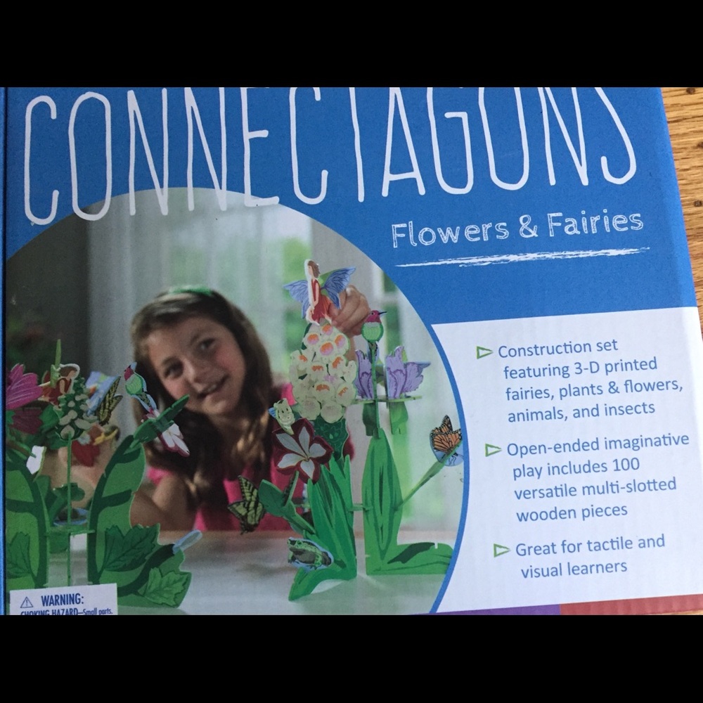 Connectagons Flowers and Fairies